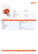 Technical data, 03244009