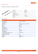 Technical data, 05886811