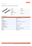Technical data, 07780637