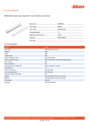 Technical data, 04981620