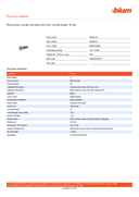 Technical data sheet 1