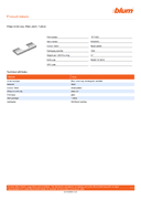 Technical data sheet 1