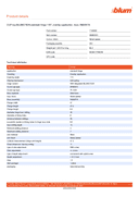 Technical data sheet 1