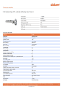 Technical data sheet 1