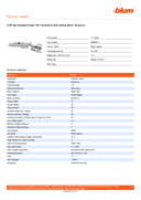 Technical data sheet 1