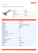 Technical data, 09819726