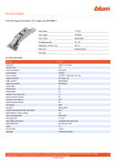 Technical data, 01524002