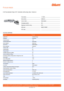 Technical data sheet 1