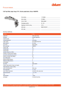Technical data sheet 1