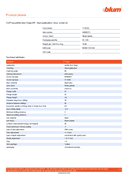 Technical data sheet 1