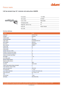 Technical data sheet 1