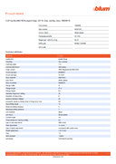 Technical data sheet 1