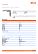 Technical data, 03809803