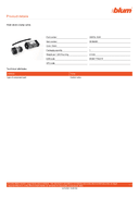 Technical data, 09198380