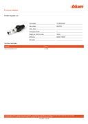 Technical data sheet 1