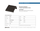 Technical data sheet 1
