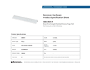 Technical data sheet 1