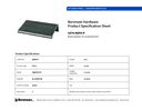 Technical data sheet 1