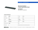 Technical data sheet 1