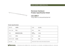 Technical data sheet 1