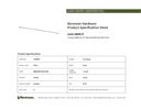 Technical data sheet 1