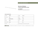 Technical data sheet 1