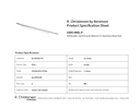 Technical data sheet 1