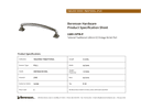 Technical data sheet 1