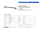 Technical data sheet 1