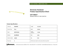 Technical data sheet 1