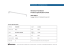 Technical data sheet 1