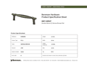 Technical data sheet 1