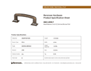 Technical data sheet 1