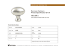 Technical data sheet 1