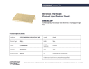 Technical data sheet 1