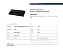 Technical data sheet 1