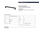 Technical data sheet 1