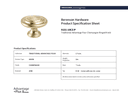 Technical data sheet 1