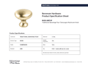 Technical data sheet 1