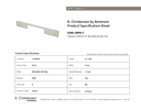 Technical data, 9296-1BPN-C