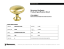 Technical data sheet 1