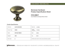 Technical data sheet 1