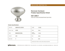 Technical data sheet 1