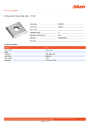 Technical data sheet 1
