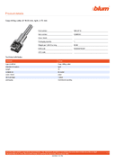 Technical data sheet 1