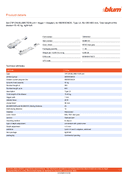 Technical data, 05586120