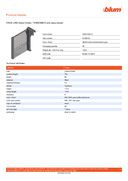 Technical data sheet 1