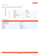 Technical data sheet 1