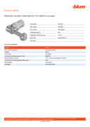 Technical data, 08758303