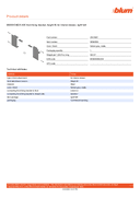Technical data sheet 1